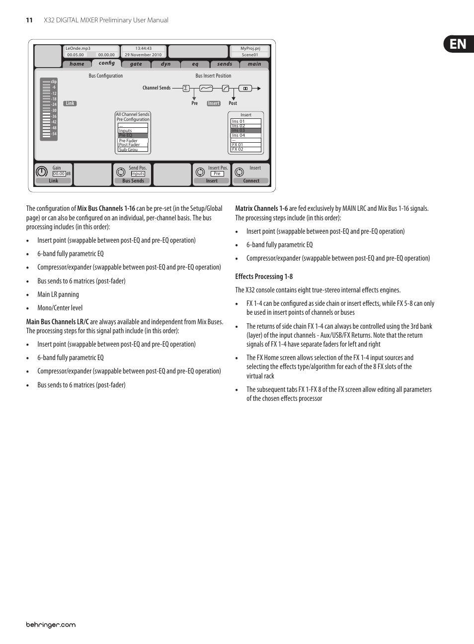 Behringer 32-Channel User Manual | Page 11 / 70