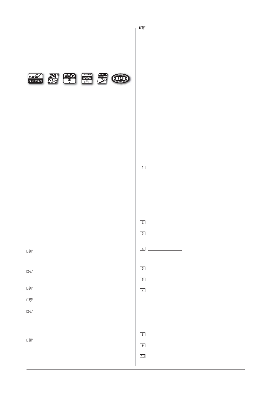 Introduction, Control elements | Behringer PMH5000 User Manual | Page 4 / 14