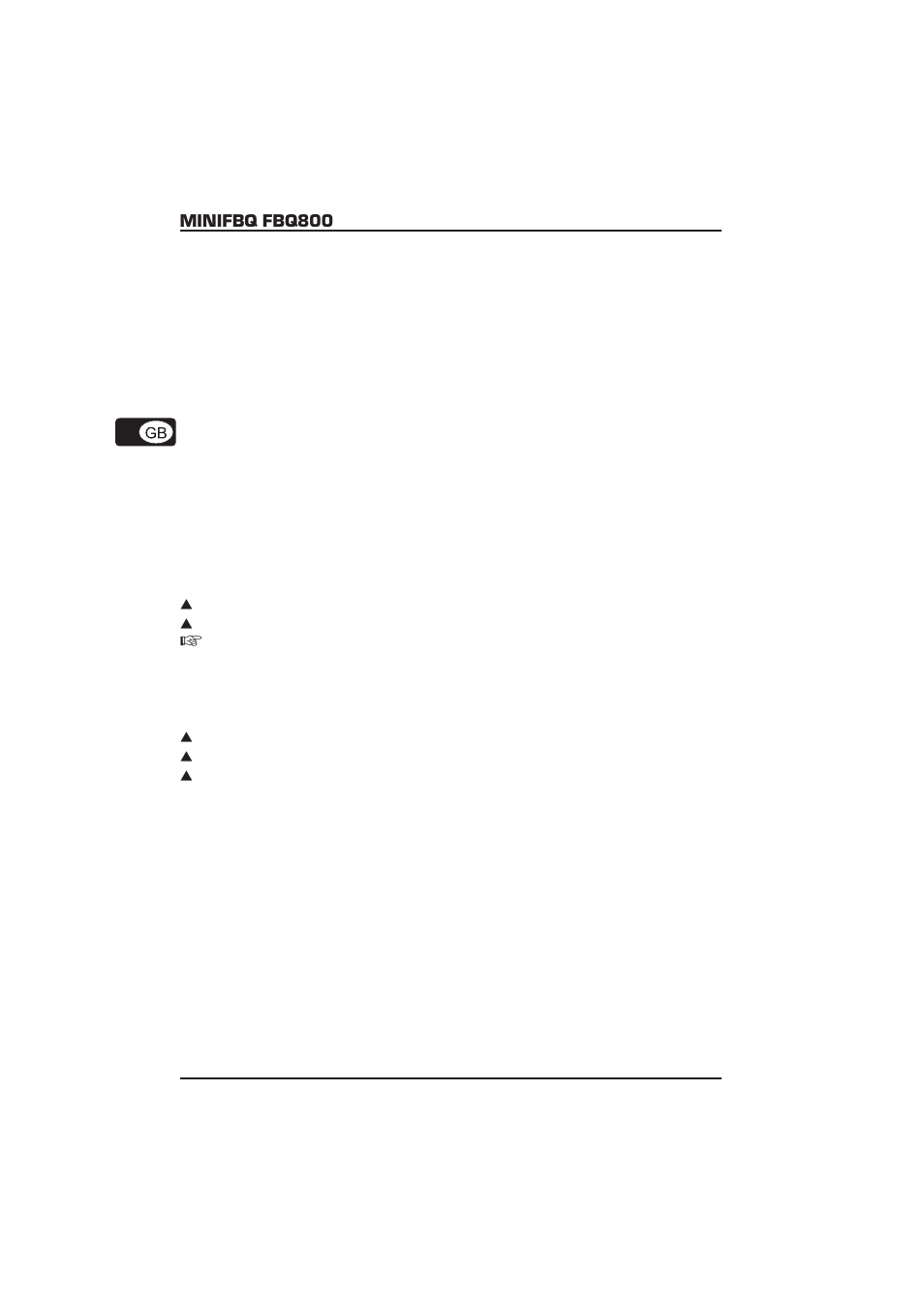 Minifbq fbq800, Control elements | Behringer MiniFBQ FBQ800 User Manual | Page 6 / 17