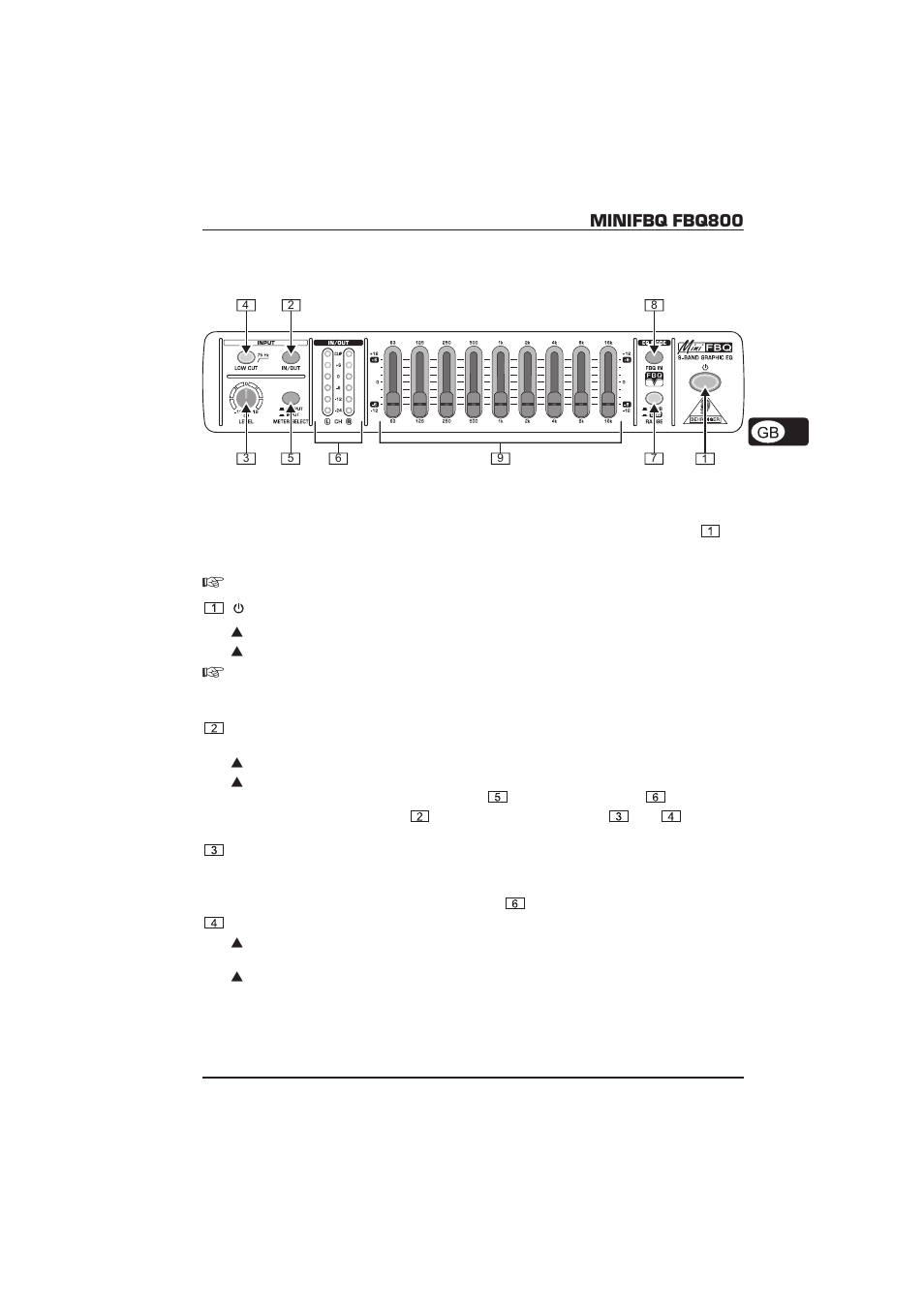 Minifbq fbq800 | Behringer MiniFBQ FBQ800 User Manual | Page 7 / 17