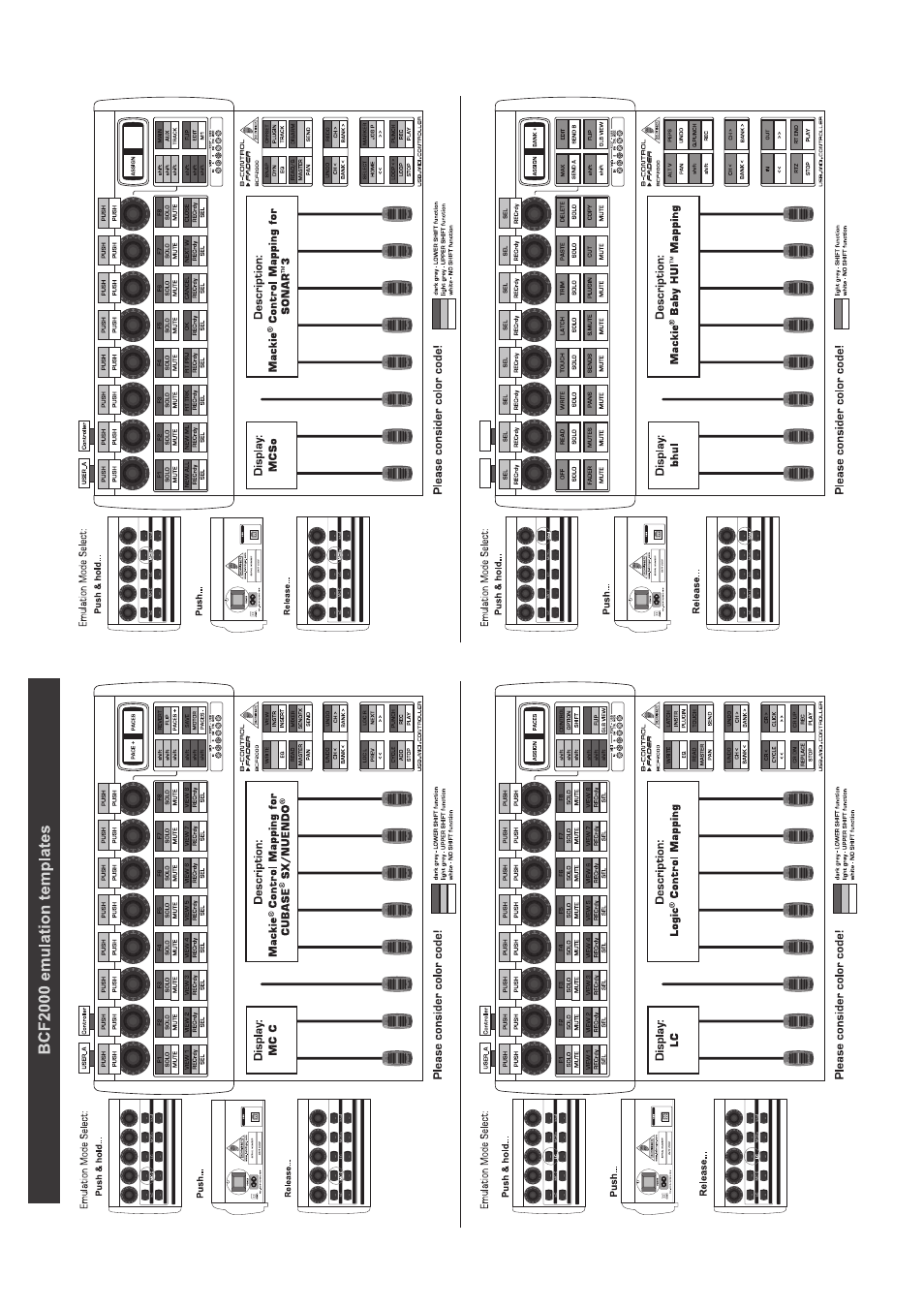 B-control fader bcf2000-wh | Behringer BCF2000-WH User Manual | Page 24 / 24
