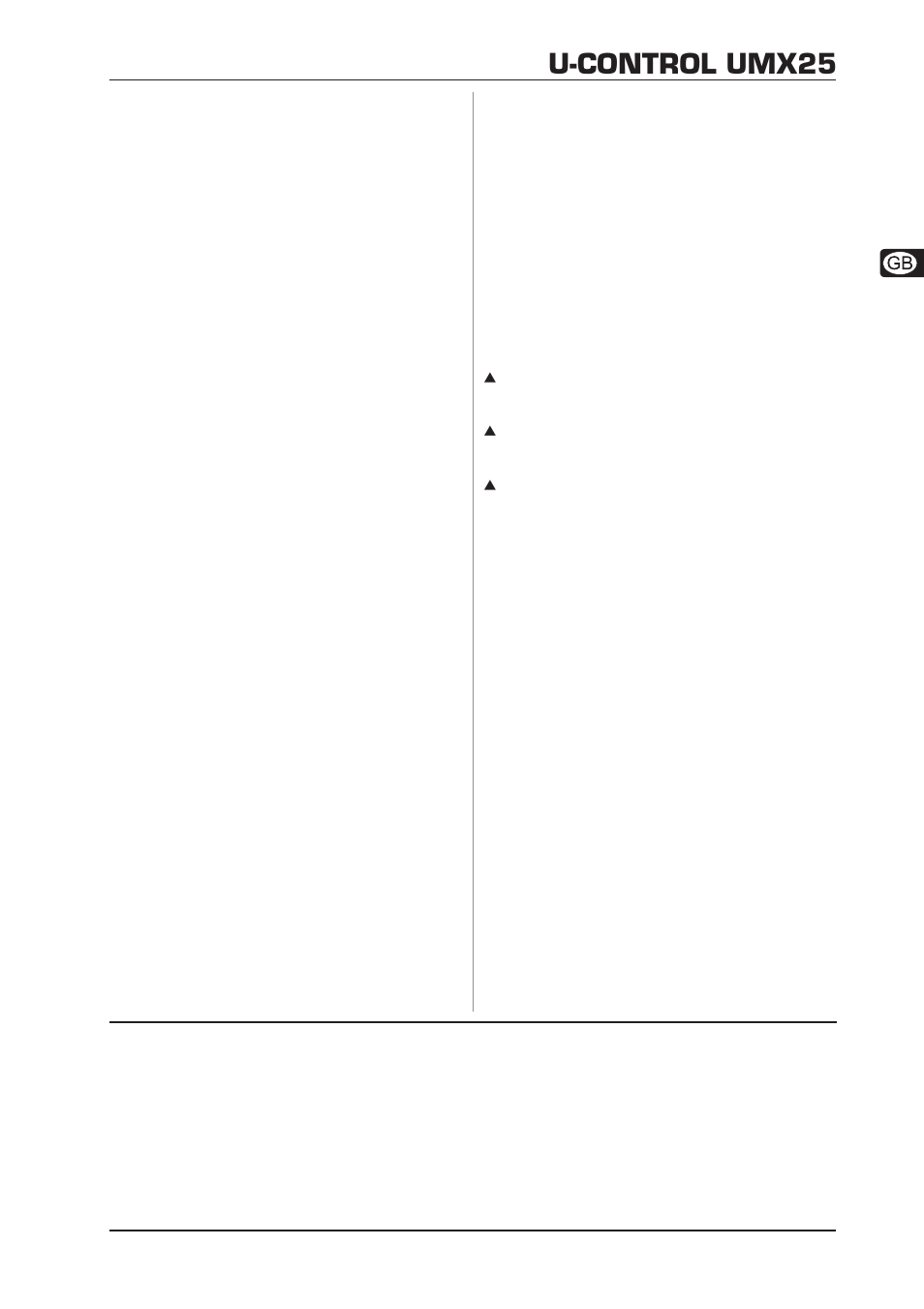 U-control umx25, Warranty | Behringer UMX25 User Manual | Page 15 / 15