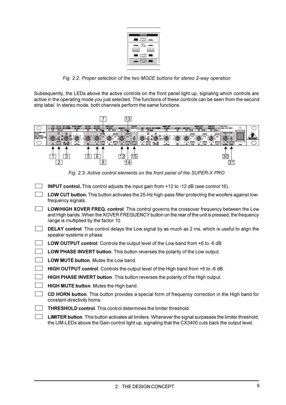 Behringer CX3400 User Manual | Page 9 / 22