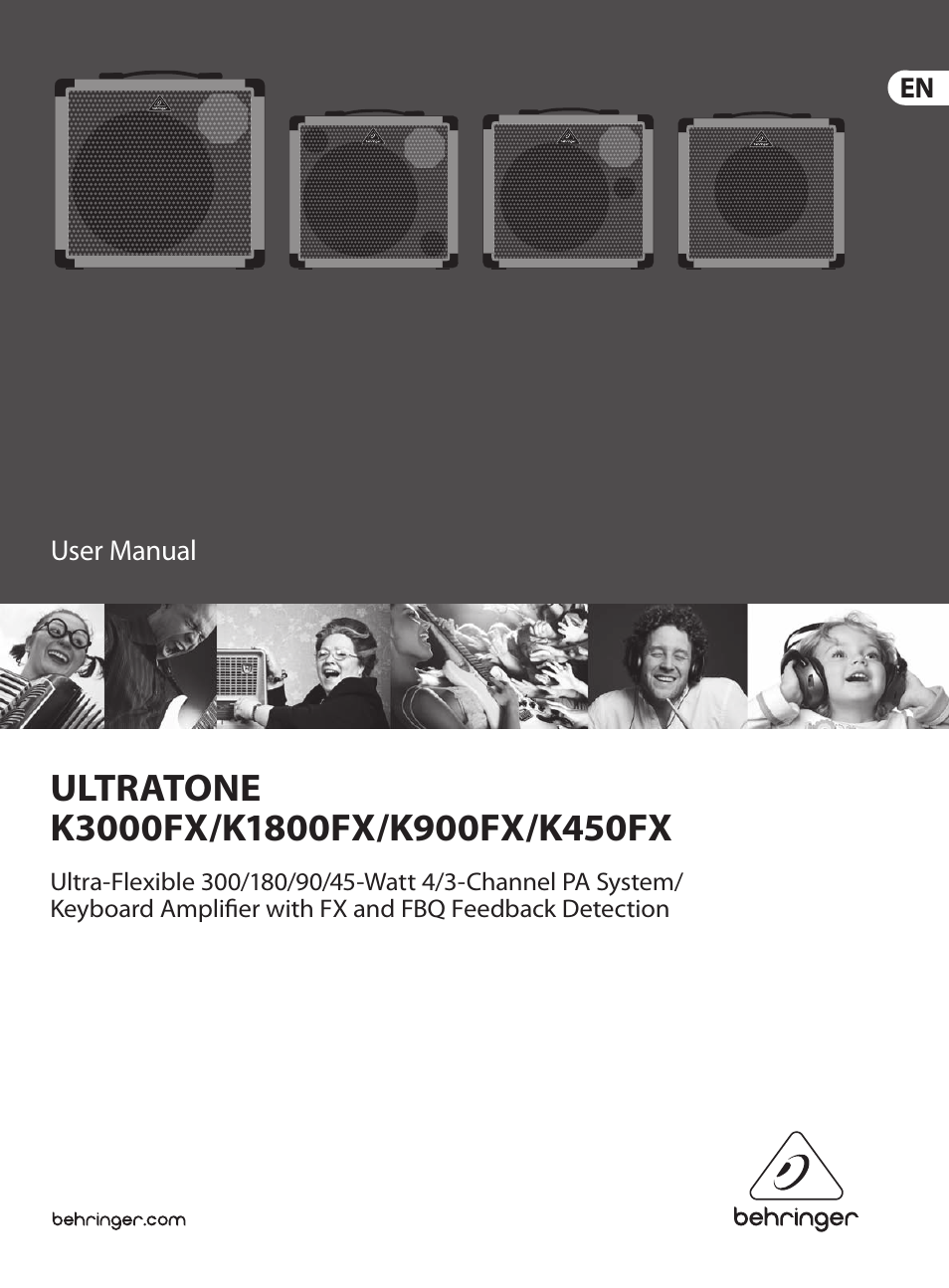 Behringer K900FX User Manual | 11 pages