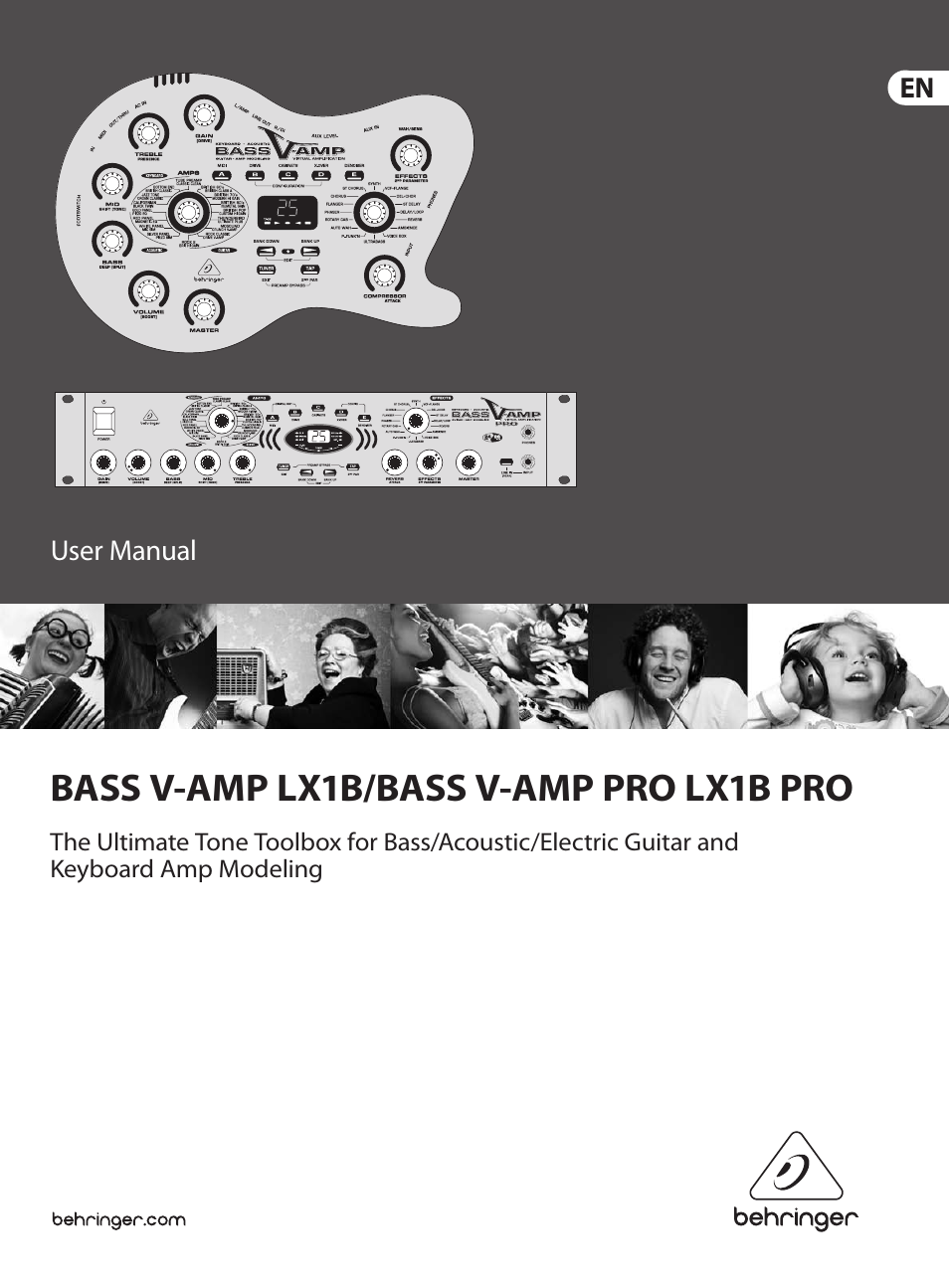 Behringer LX1B PRO User Manual | 23 pages