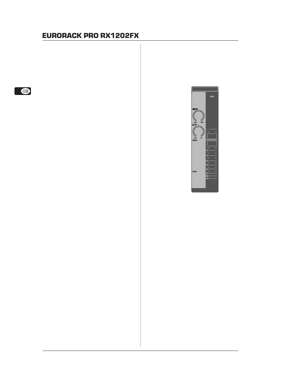 Eurorack pro rx1202fx | Behringer Eurorack Pro RX1202FX User Manual | Page 6 / 15