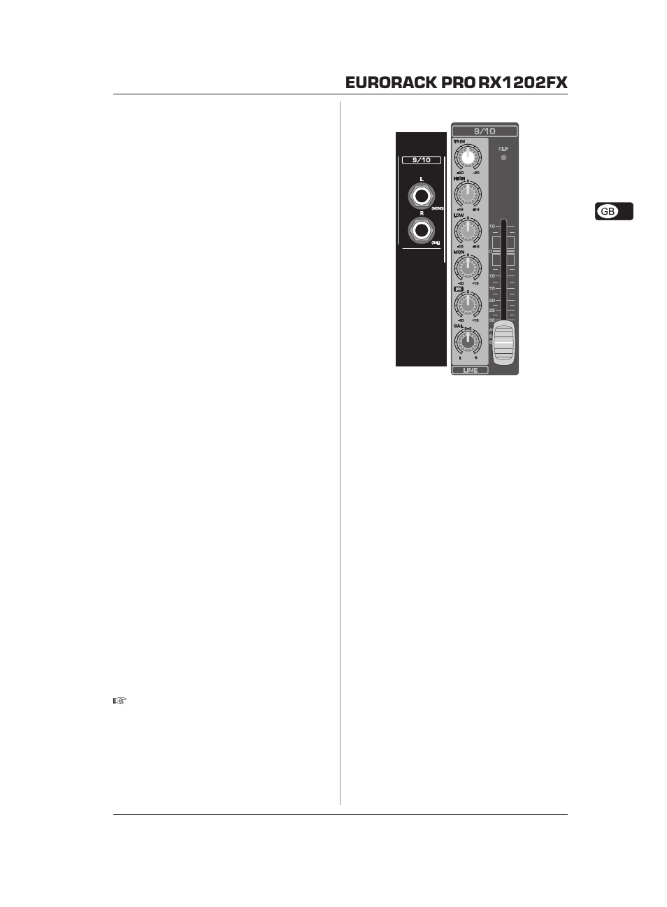 Eurorack pro, Rx1202fx | Behringer Eurorack Pro RX1202FX User Manual | Page 7 / 15