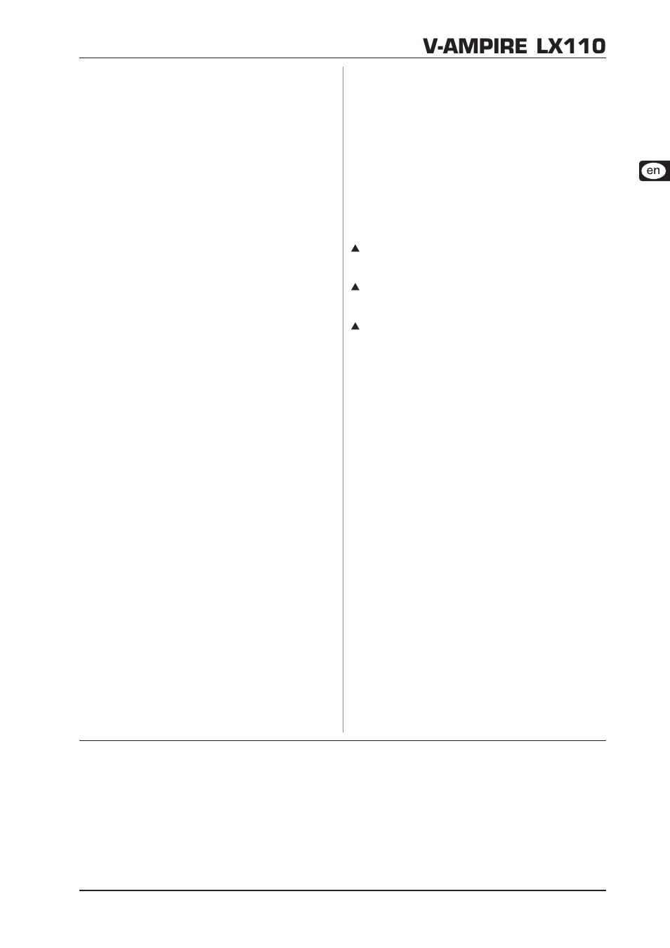 V-ampire lx110, Warranty | Behringer V-AMPIRE LX110 User Manual | Page 15 / 16