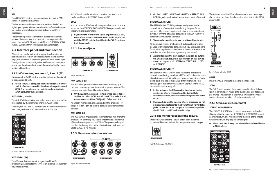 Behringer XENYX 1622FX User Manual | Page 5 / 12