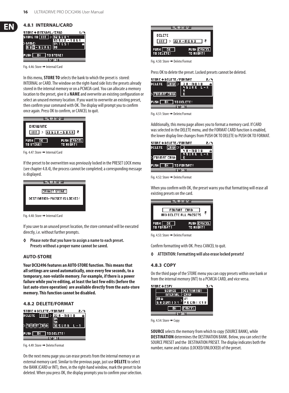 Behringer UltraDrive Pro DCX2496 User Manual | Page 16 / 35