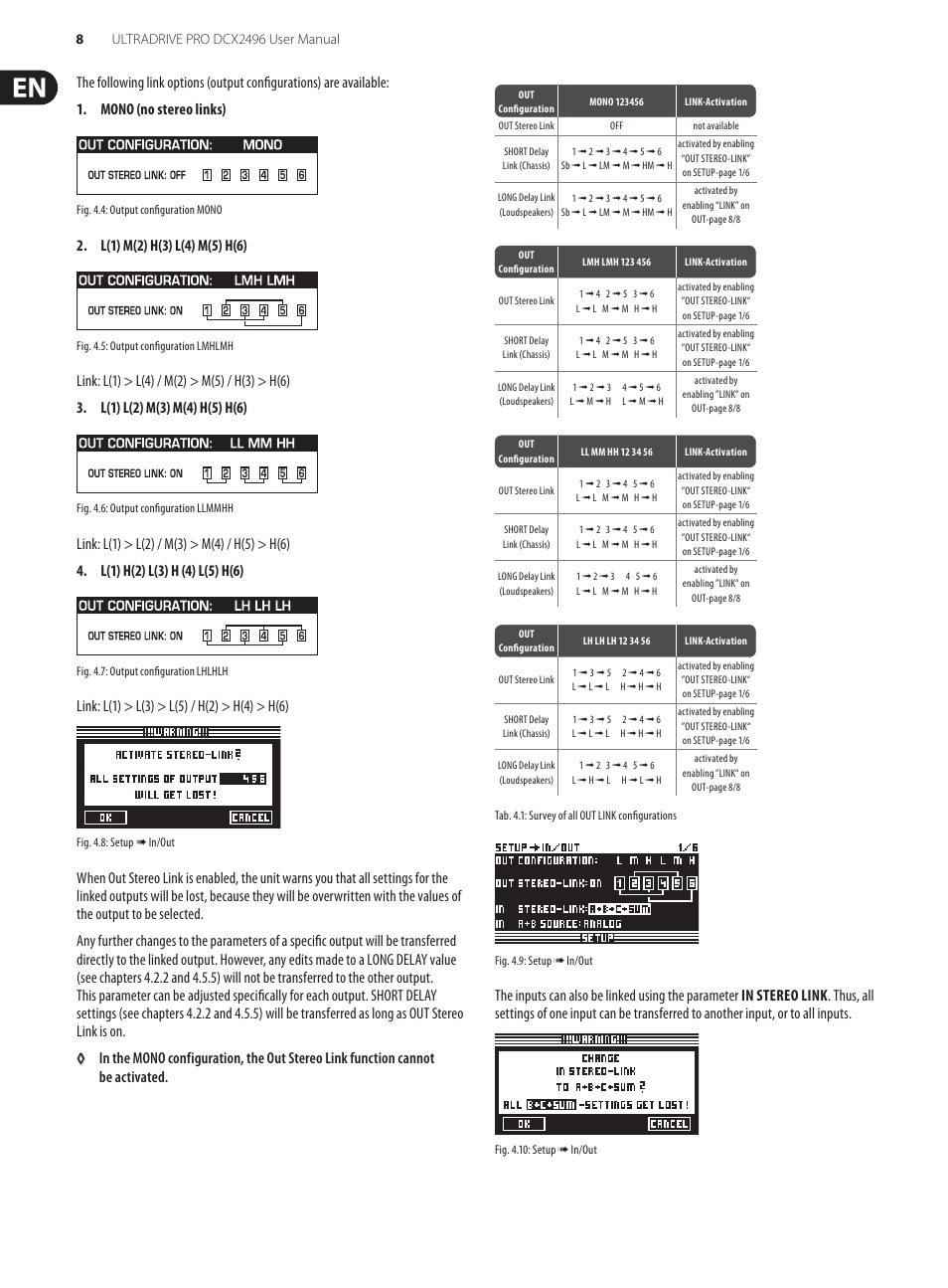 Behringer UltraDrive Pro DCX2496 User Manual | Page 8 / 35