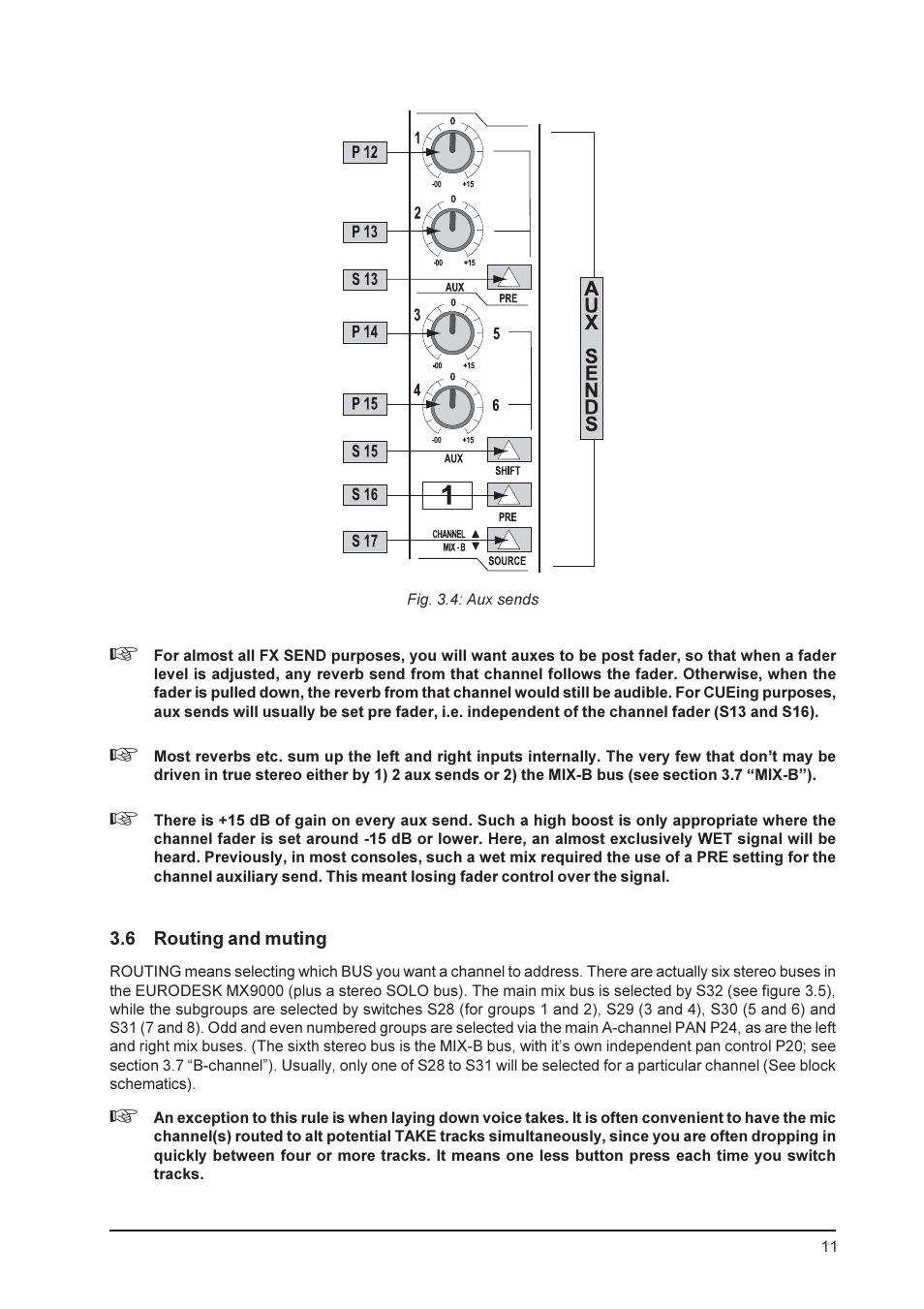Behringer MX9000 User Manual | Page 11 / 57