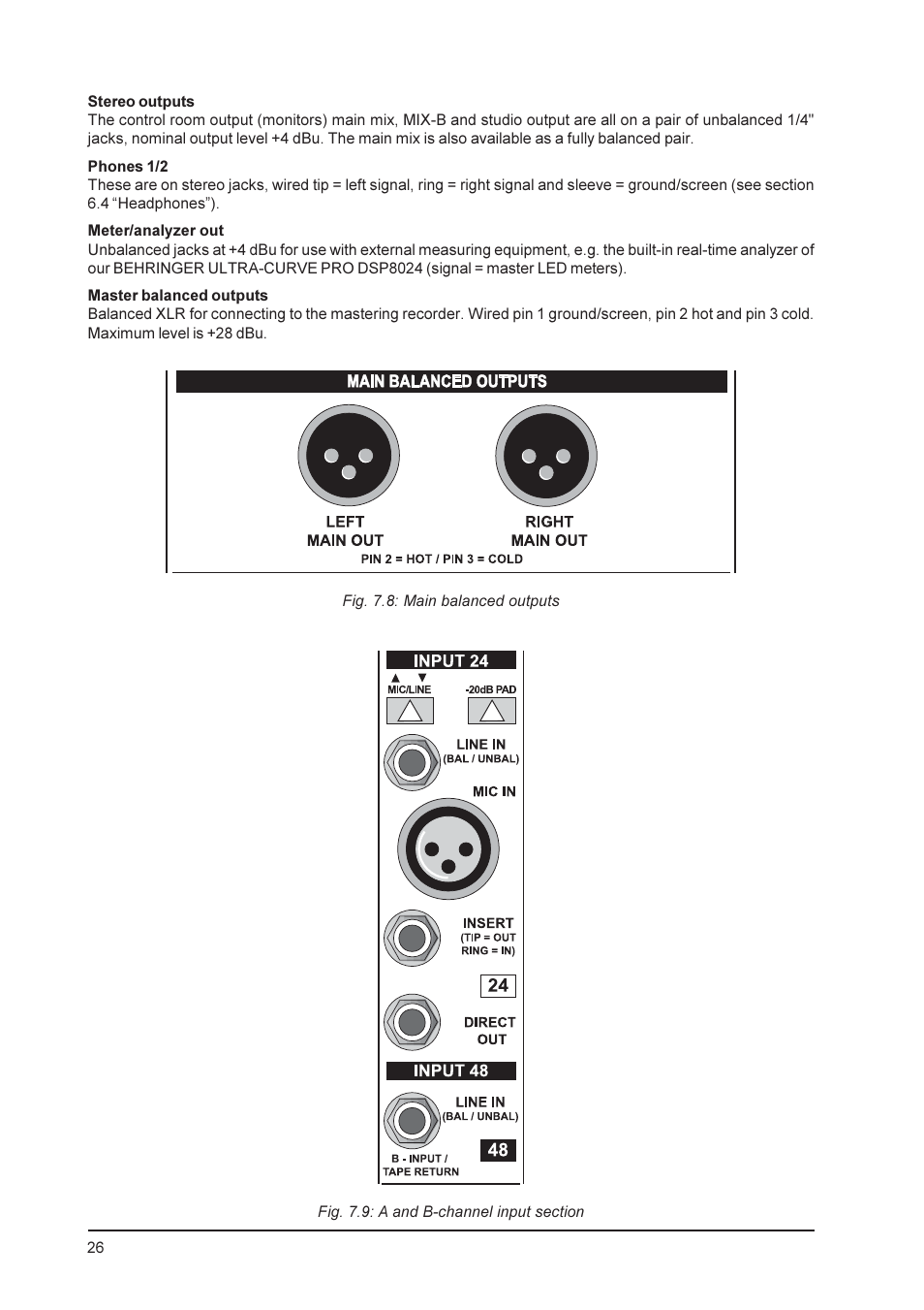 Behringer MX9000 User Manual | Page 26 / 57