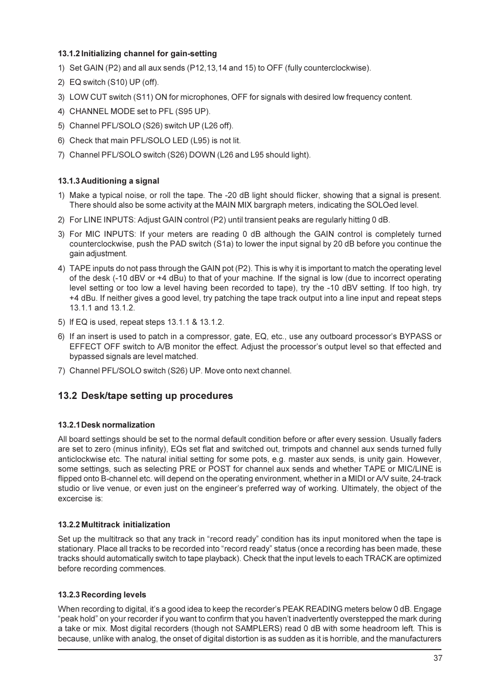 Behringer MX9000 User Manual | Page 37 / 57