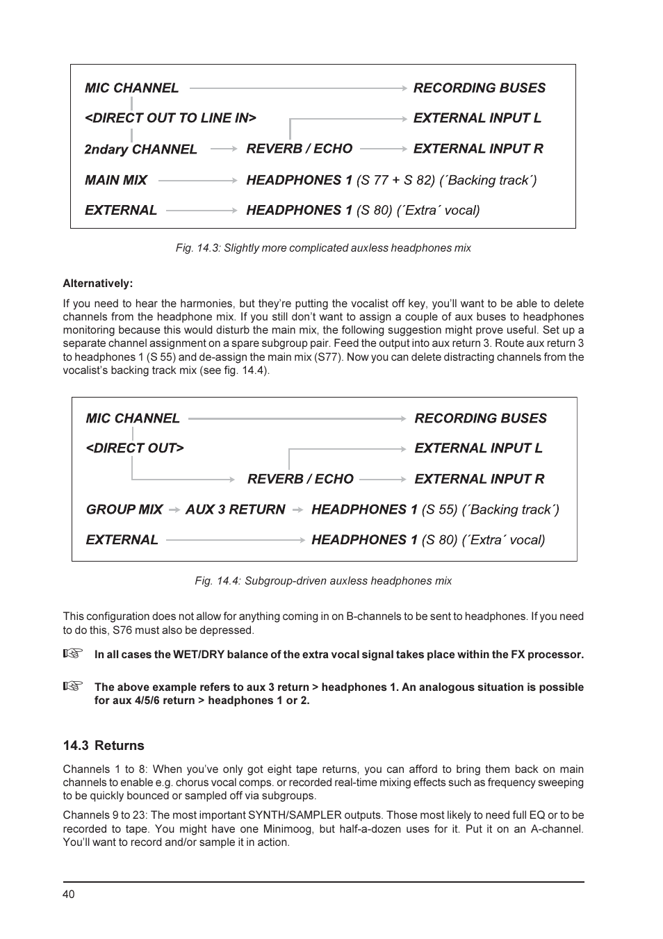 Behringer MX9000 User Manual | Page 40 / 57