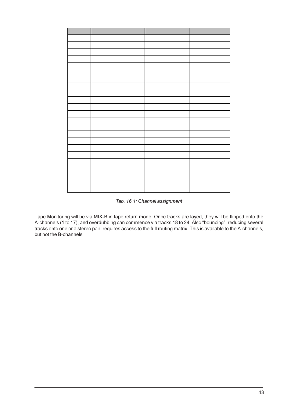 Behringer MX9000 User Manual | Page 43 / 57