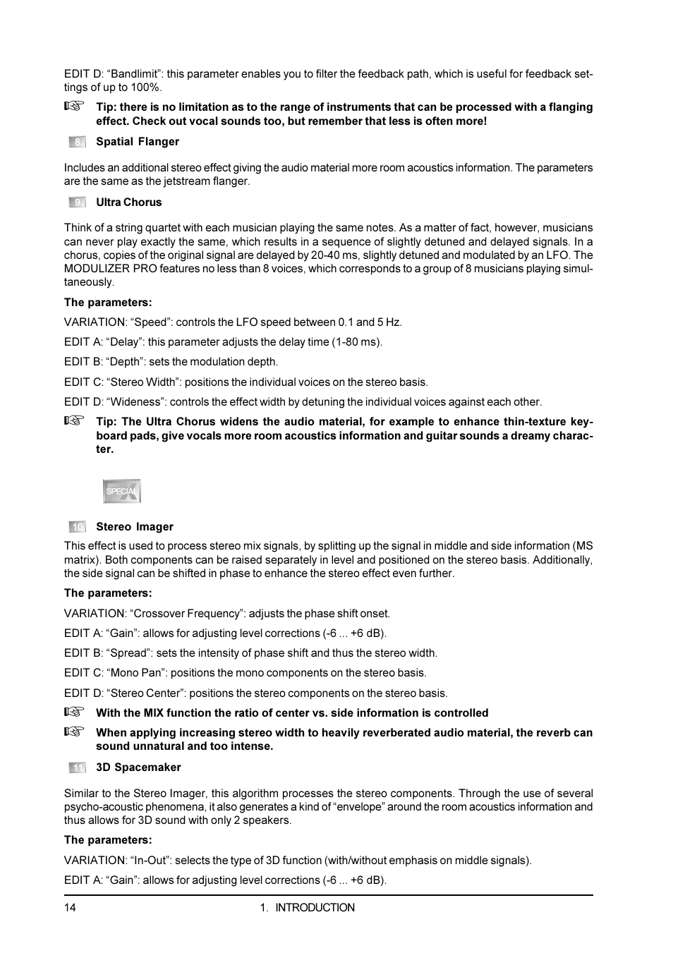 Behringer DSP1200P User Manual | Page 14 / 42