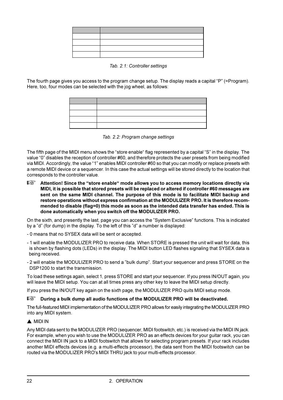 Behringer DSP1200P User Manual | Page 22 / 42