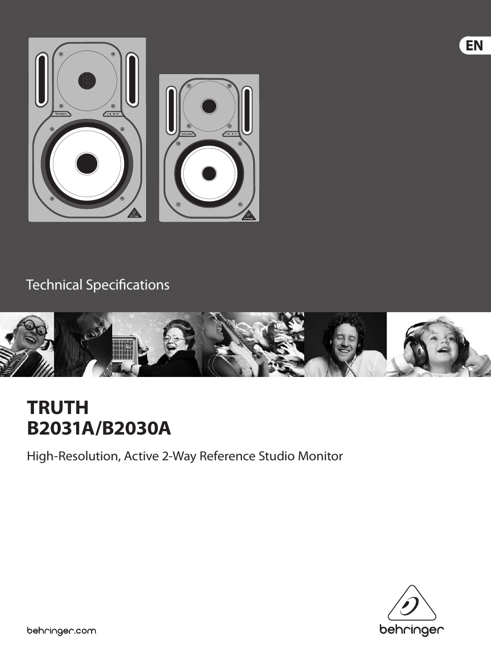 Behringer High-Resolution User Manual | 3 pages
