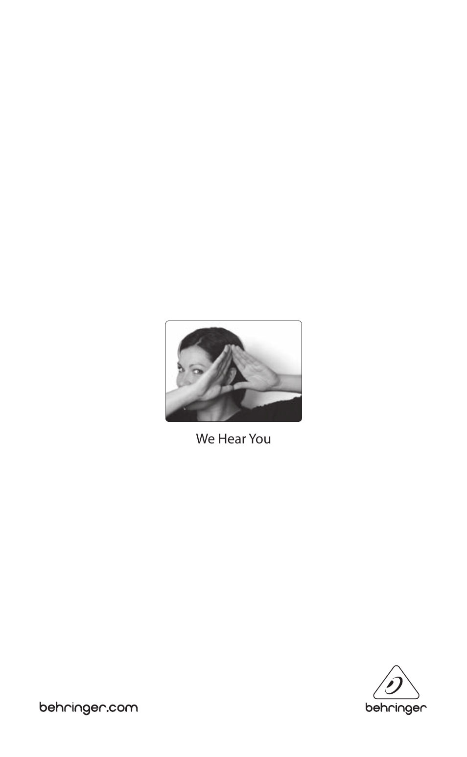 Behringer Single Diaphragm Condenser Microphone B-5 User Manual | Page 8 / 8