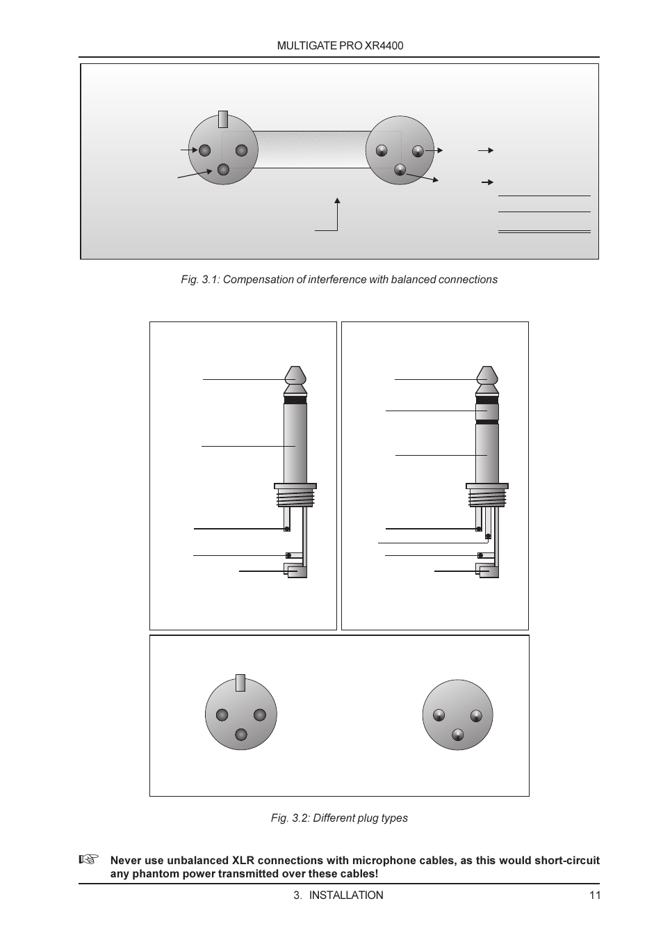 Behringer XR4400 User Manual | Page 11 / 22