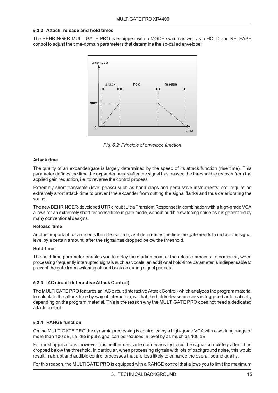 Behringer XR4400 User Manual | Page 15 / 22