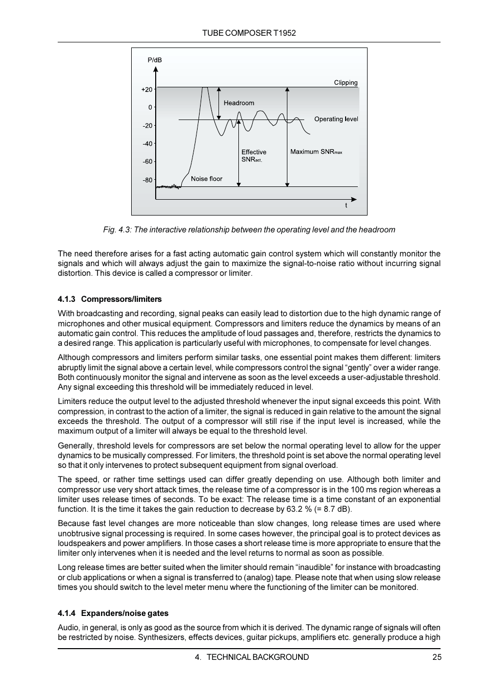 Behringer T1952 User Manual | Page 25 / 34