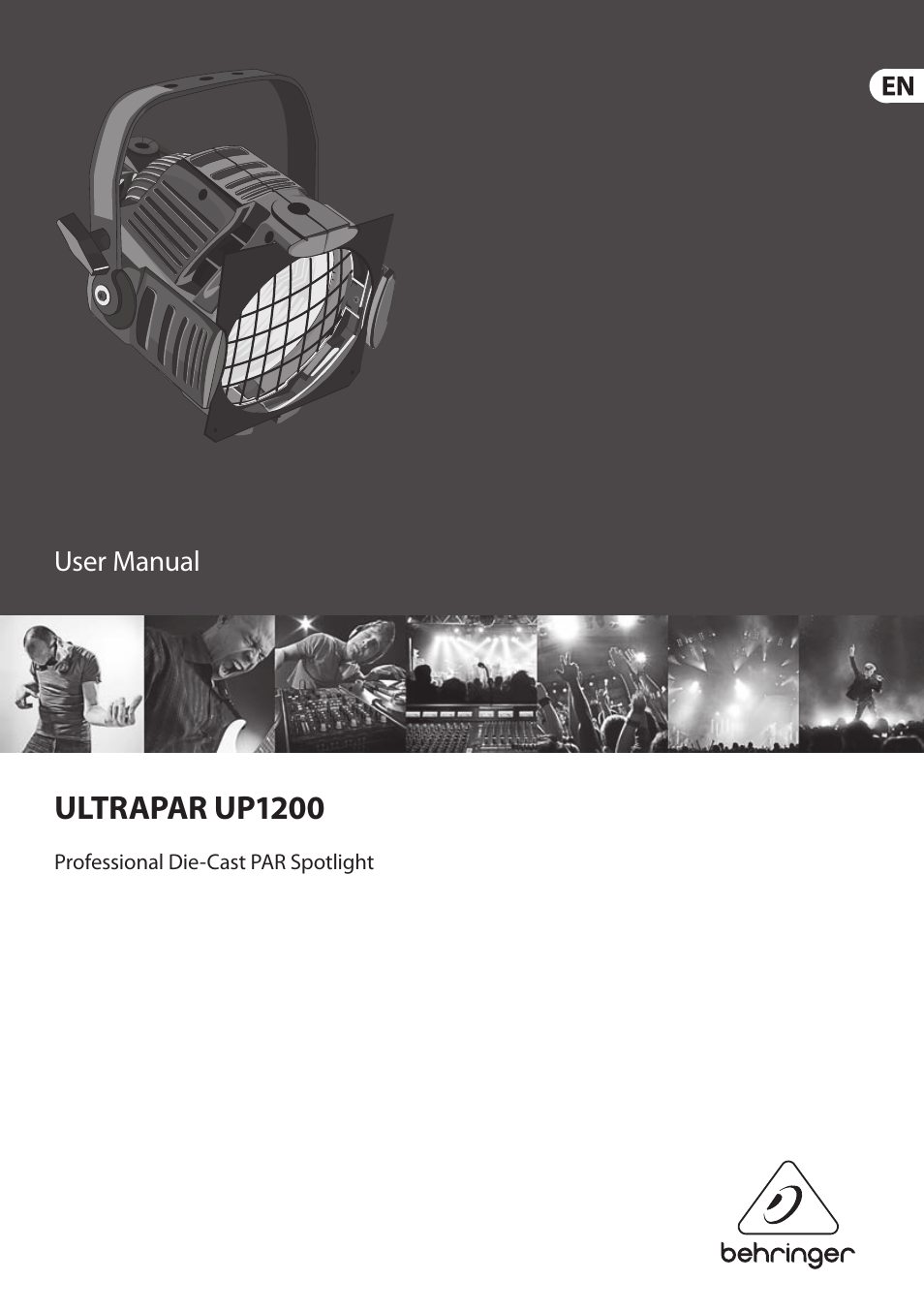 Behringer ultrapar up1200 User Manual | 8 pages