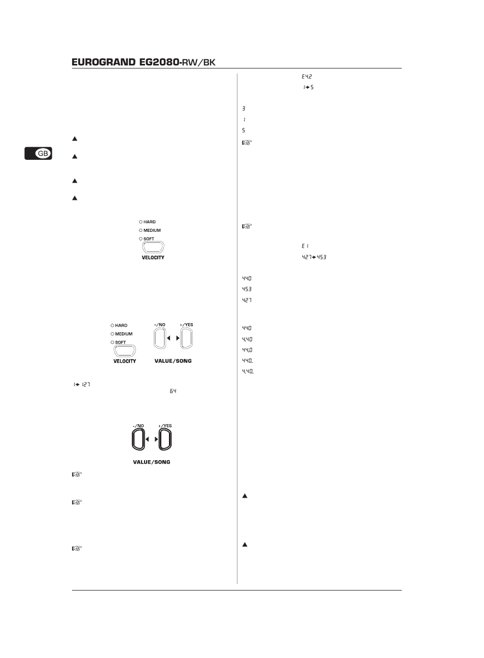 Eurogrand eg2080, Rw/bk | Behringer Eurogrand EG2080-RW/BK User Manual | Page 20 / 34