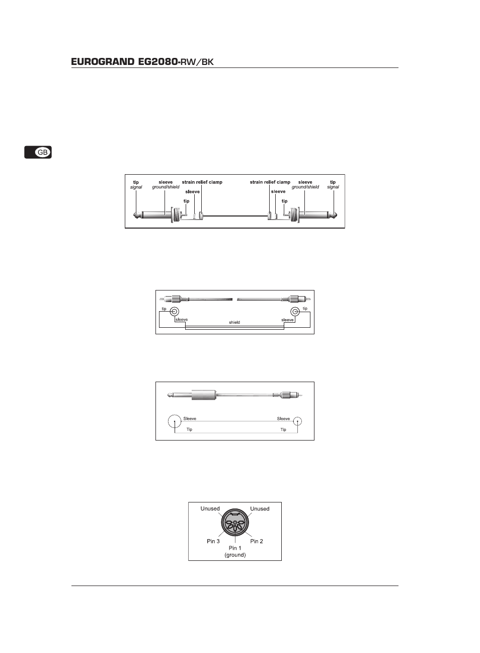 Eurogrand eg2080, Rw/bk 10. appendix | Behringer Eurogrand EG2080-RW/BK User Manual | Page 28 / 34