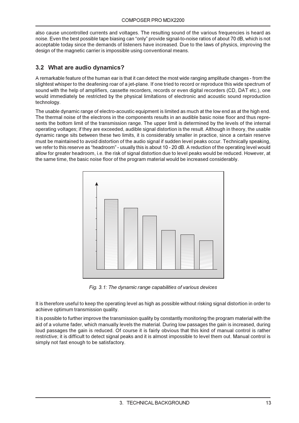 2 what are audio dynamics | Behringer MDX2200 User Manual | Page 13 / 30