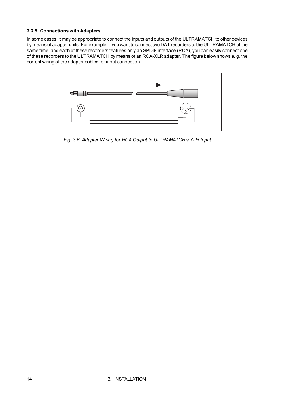 5 connections with adapters | Behringer SRC2000 User Manual | Page 14 / 25