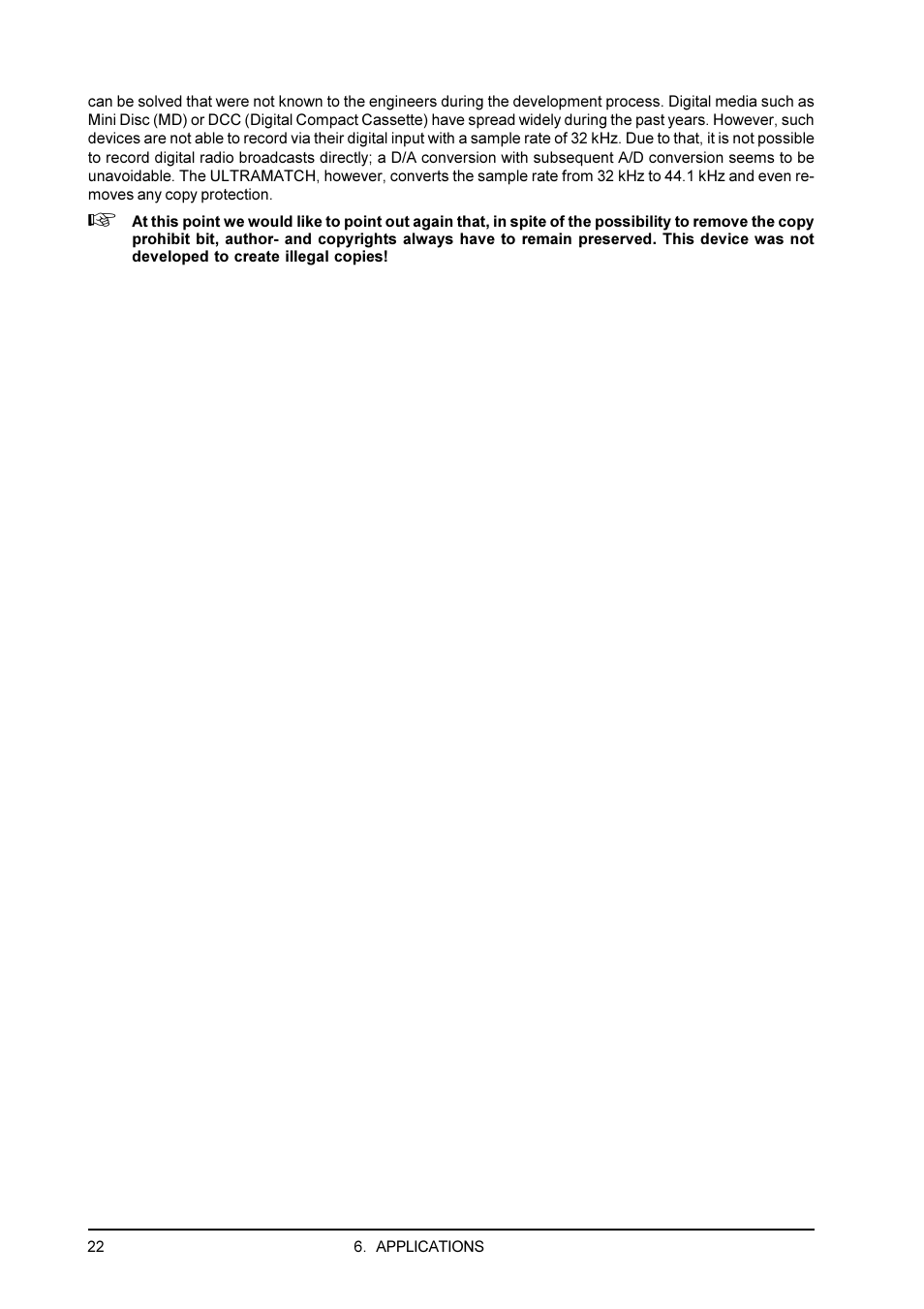 Behringer SRC2000 User Manual | Page 22 / 25