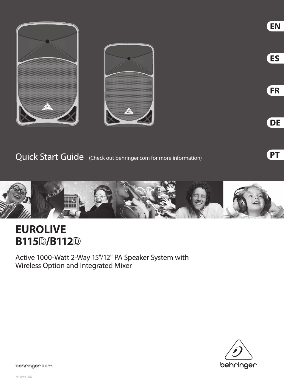 Behringer EUROLIVE B115 User Manual | 17 pages