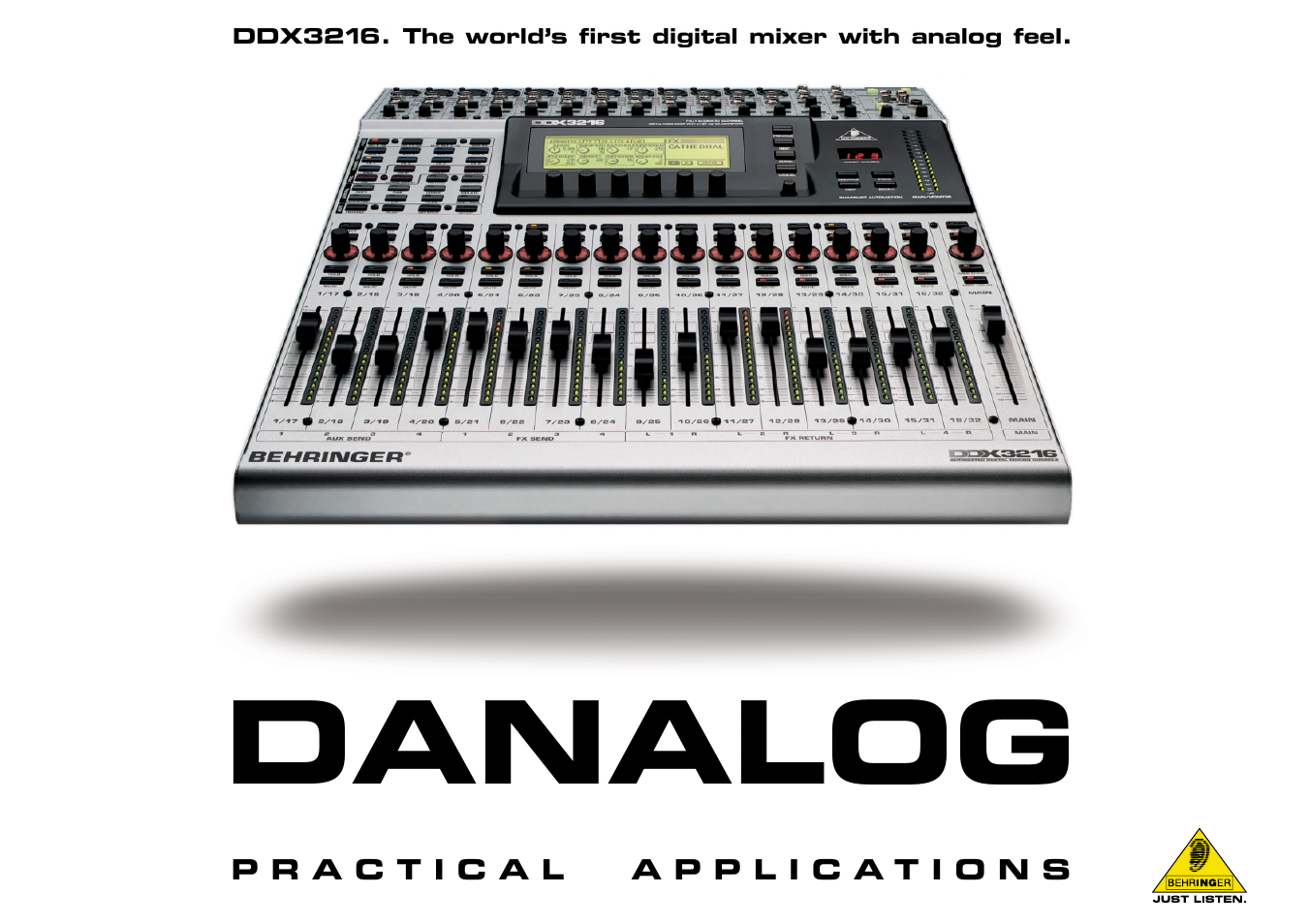 Behringer DDX3216 User Manual | 12 pages