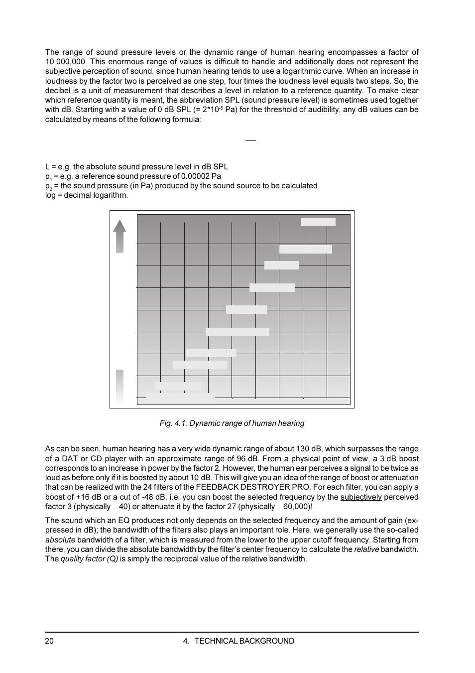 Behringer Feedback Destroyer Pro DSP1100P User Manual | Page 20 / 32