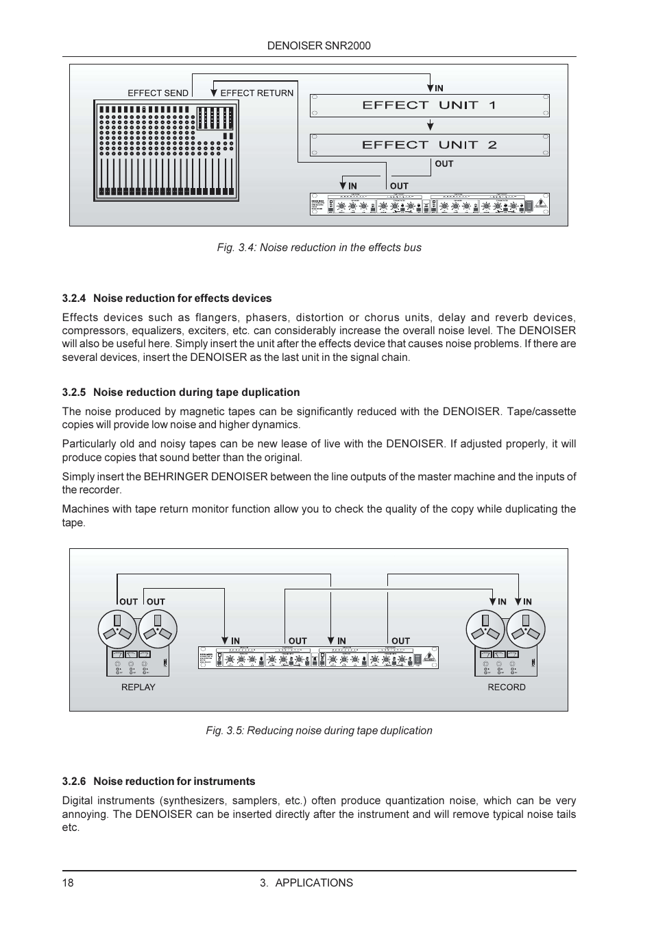 Behringer SNR2000 User Manual | Page 18 / 26
