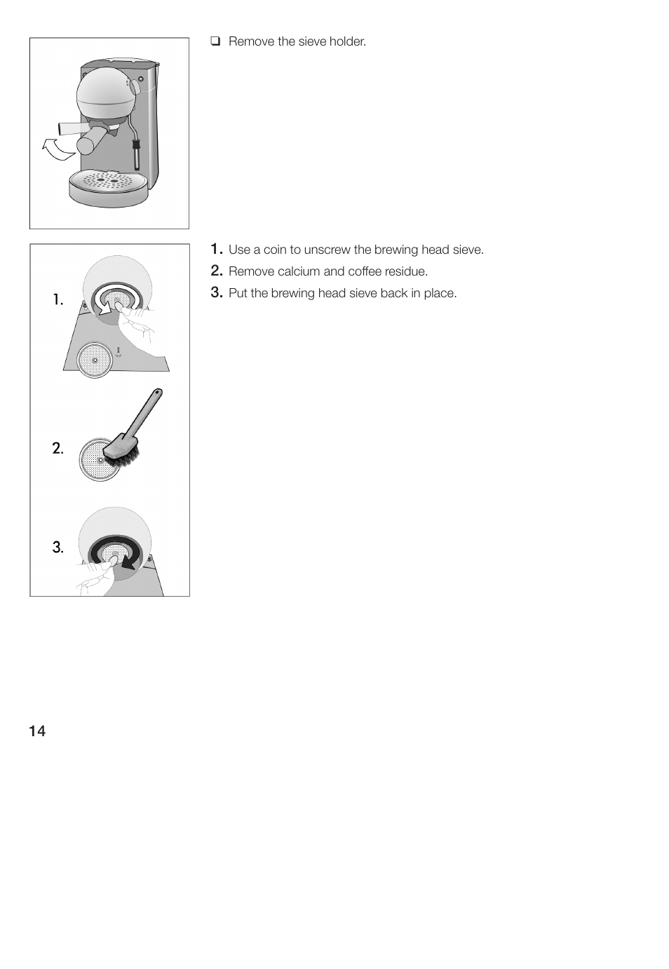 Bosch TCA 4101 UC User Manual | Page 14 / 56