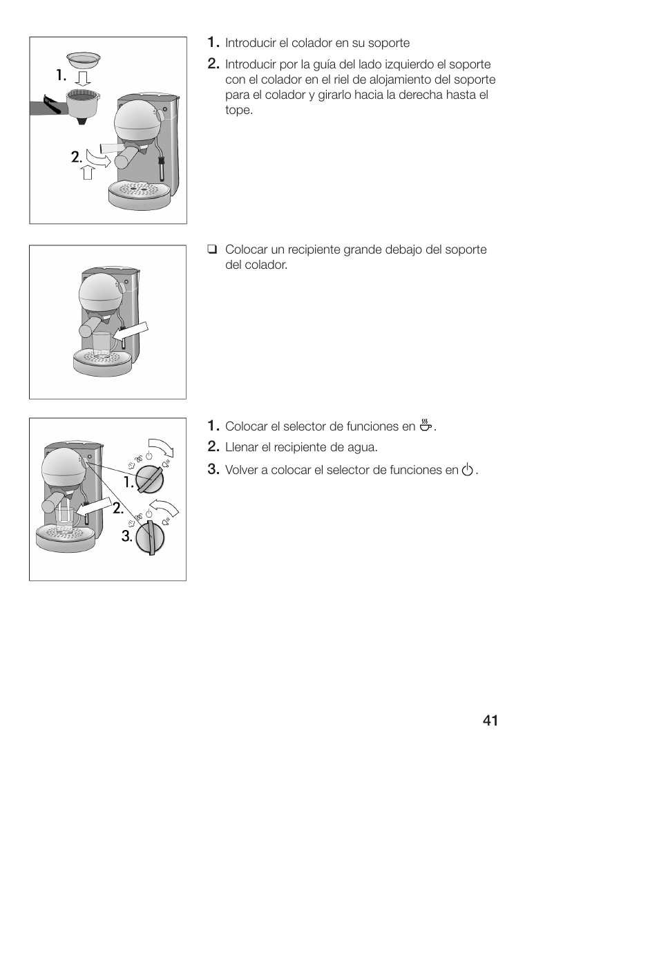 Bosch TCA 4101 UC User Manual | Page 41 / 56