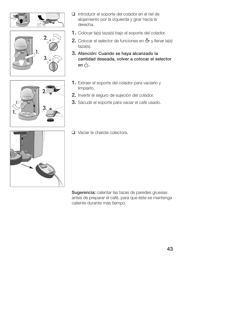 Bosch TCA 4101 UC User Manual | Page 43 / 56