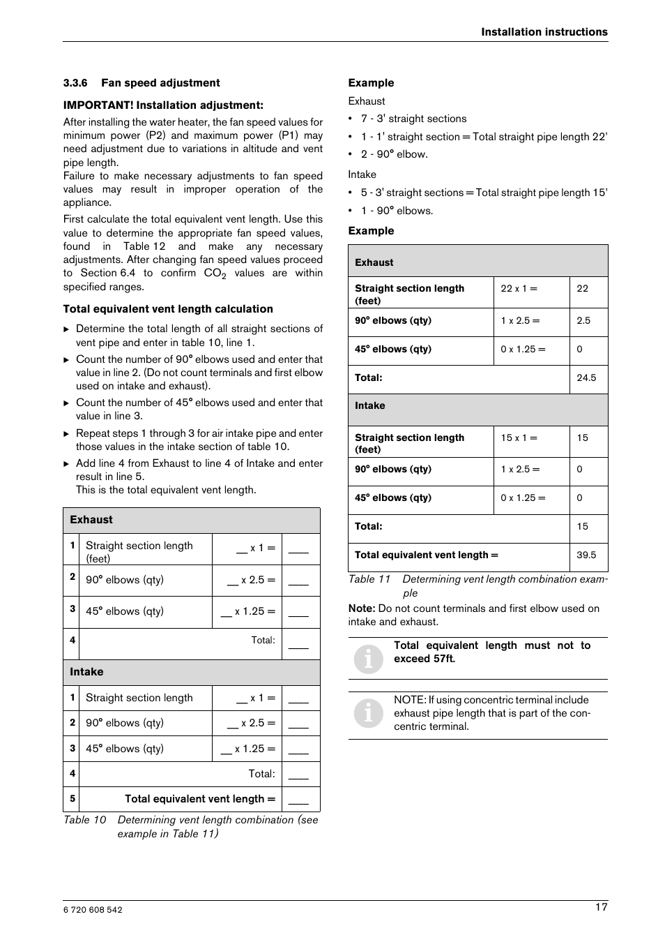 Bosch GWH 2700 ES LP User Manual | Page 17 / 60