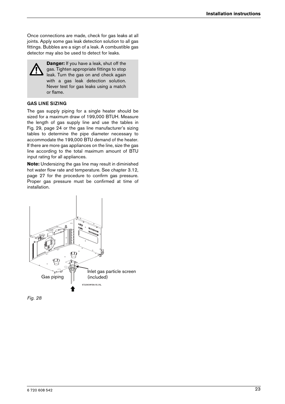 Bosch GWH 2700 ES LP User Manual | Page 23 / 60