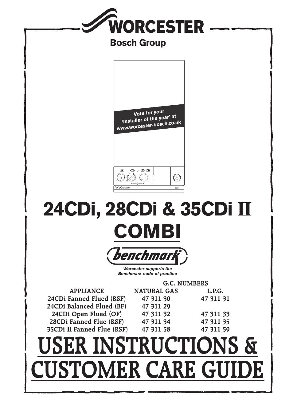 Bosch 28CDI User Manual | 16 pages