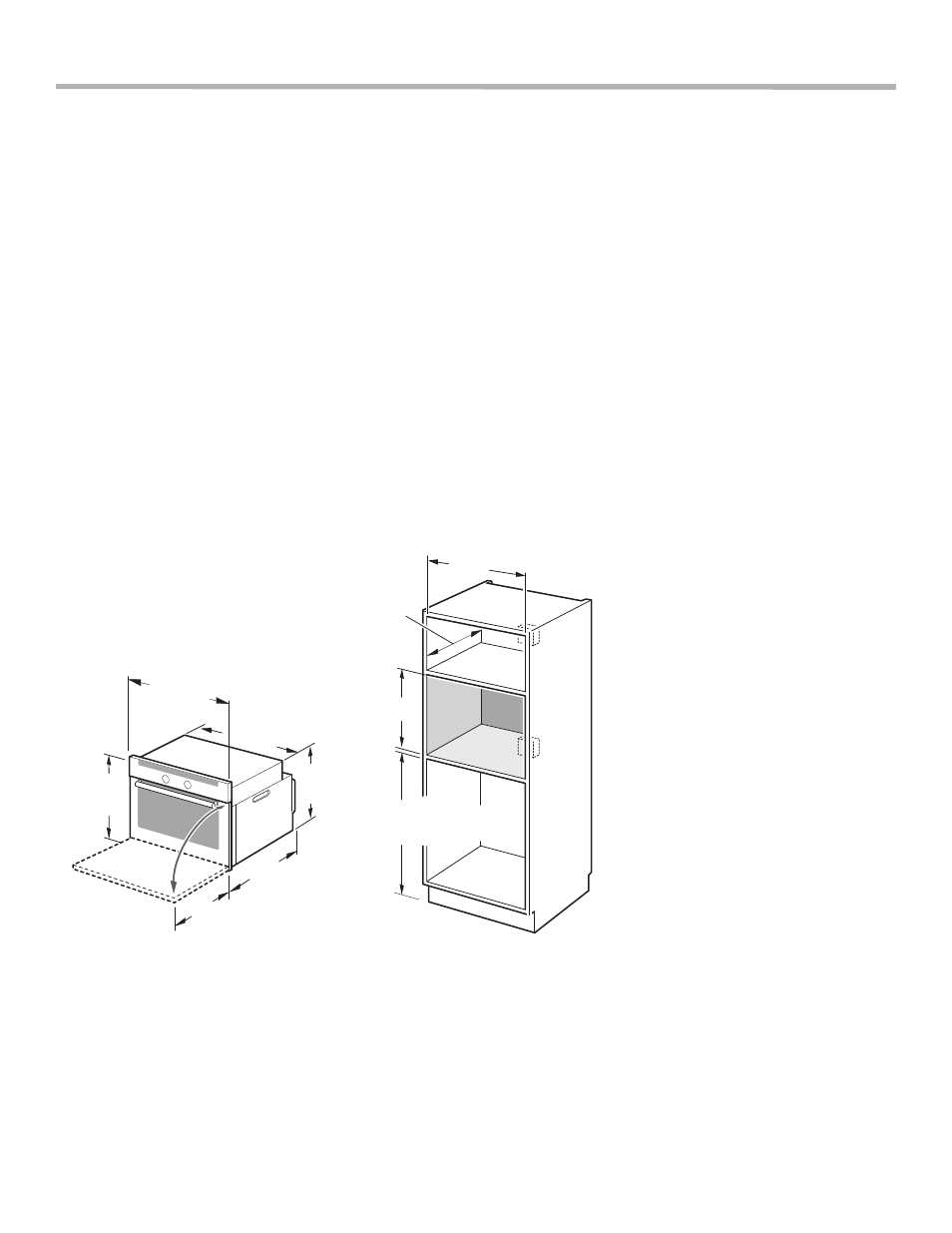 Préparation, Avant de commencer, Outils et pièces nécessaires | Pièces incluses, Appareils électroménagers de 27 po, Informations générales, Exigences électriques, Dimensions pour les appareils muraux de 27 po | Bosch HBN35 User Manual | Page 20 / 48