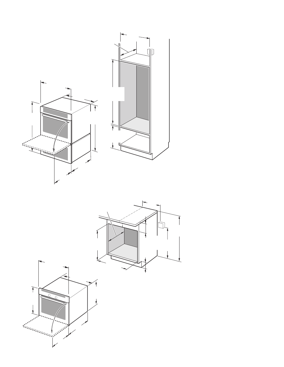 Appareils de 30 po montés sous le plan de travail | Bosch HBN35 User Manual | Page 25 / 48