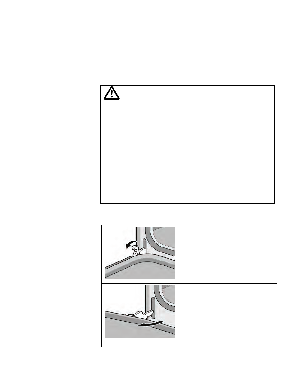 Installation du four, Remarque, Retrait de la porte du four | Ouvrir la porte complètement, Basculer les leviers des charnières vers soi | Bosch HBN35 User Manual | Page 29 / 48