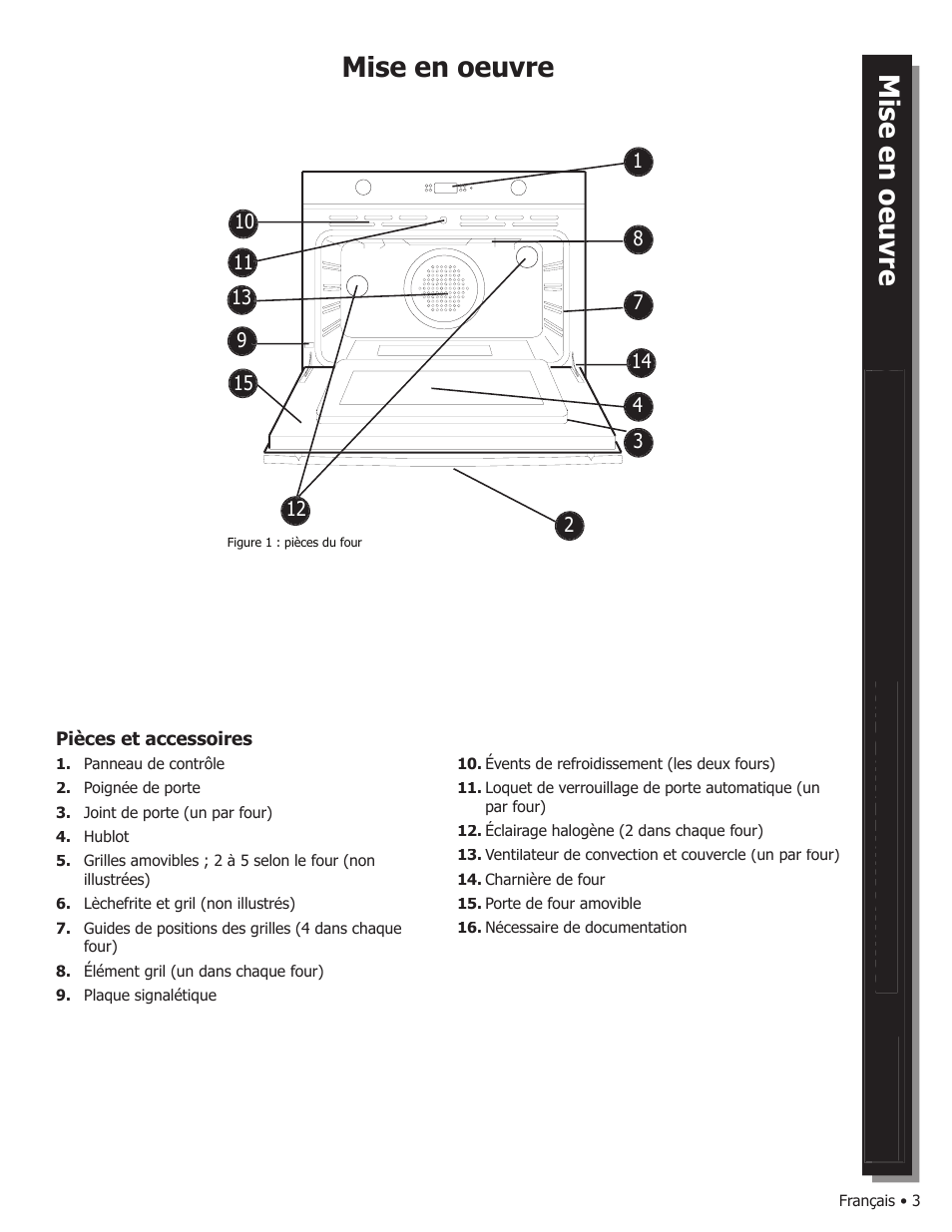 Mise en oeuvre | Bosch WALL OVENS User Manual | Page 25 / 64