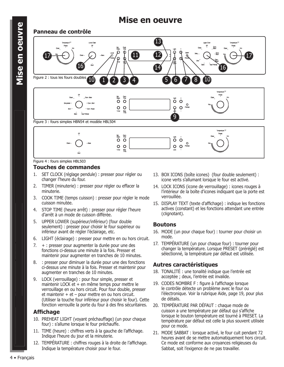 Mise en oeuvre | Bosch WALL OVENS User Manual | Page 26 / 64