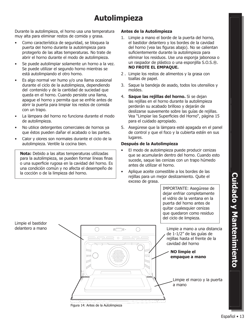 Autolimpieza | Bosch WALL OVENS User Manual | Page 55 / 64