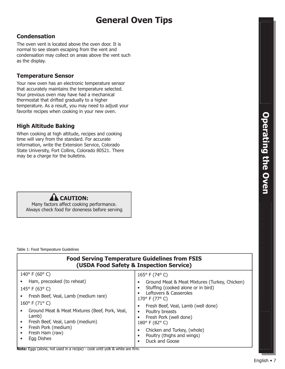 General oven tips | Bosch WALL OVENS User Manual | Page 9 / 64